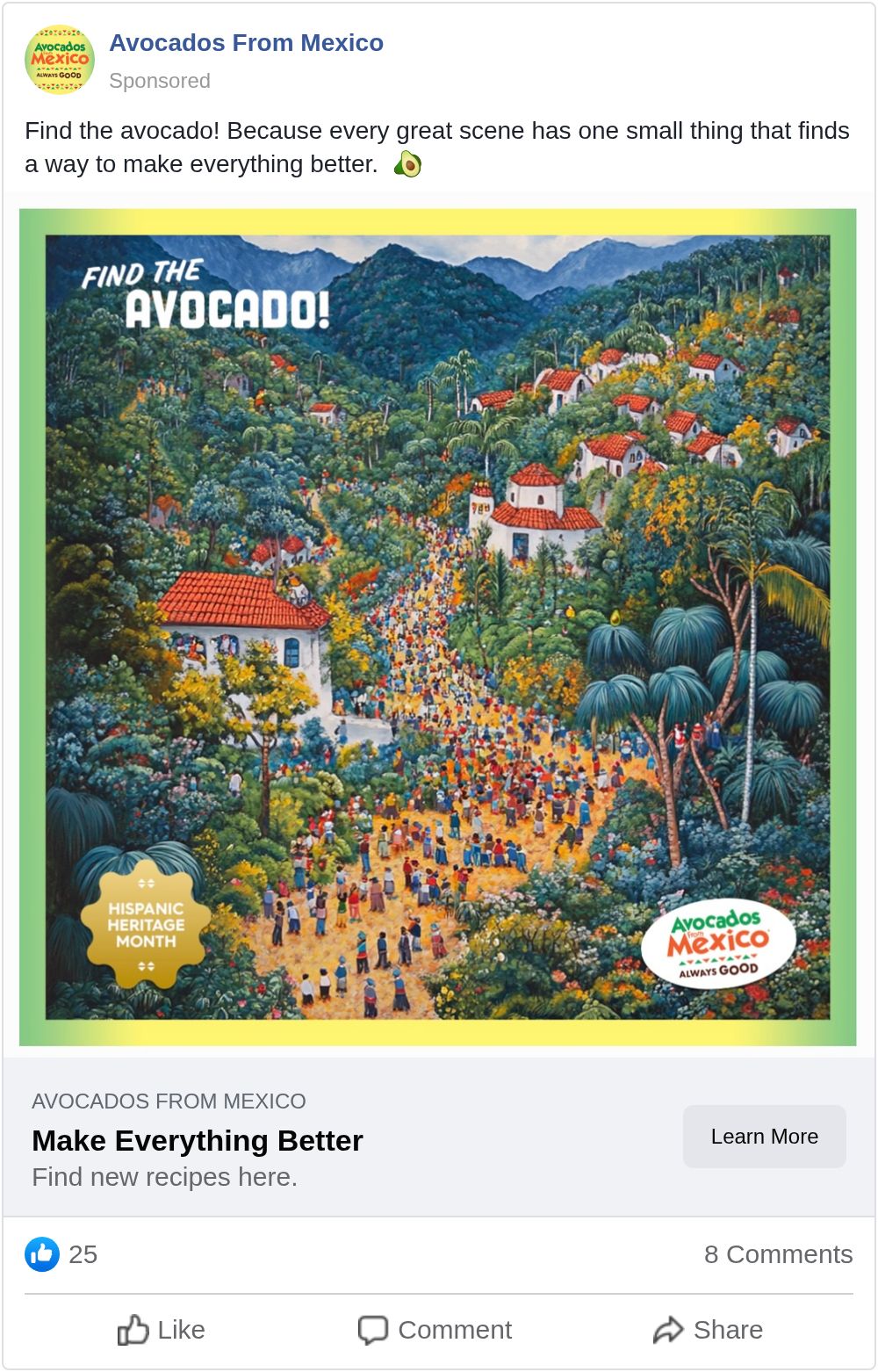 Find the Avocado social