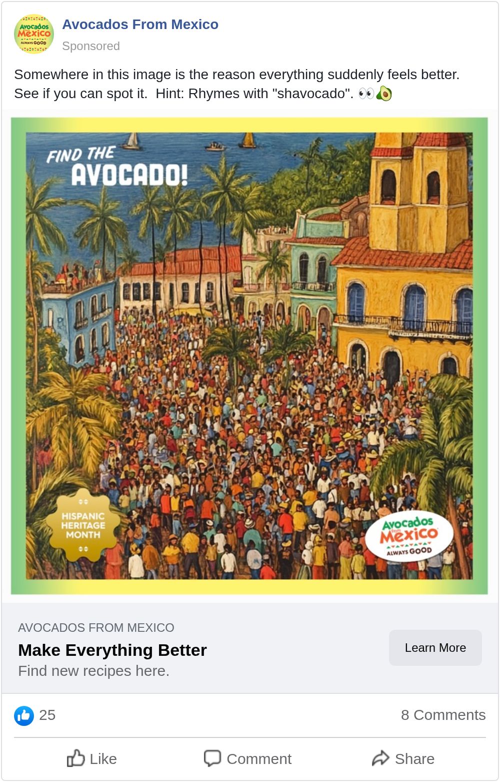 Find the Avocado social
