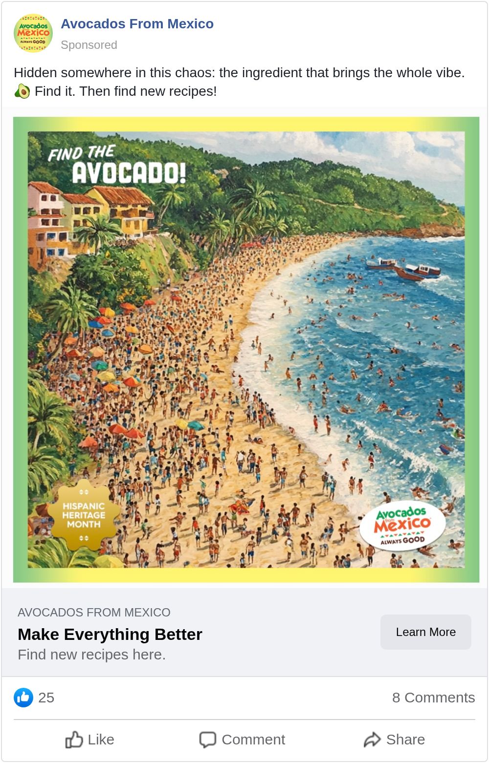 Find the Avocado social