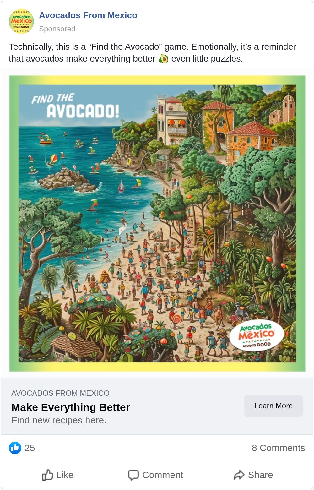 Find the Avocado social