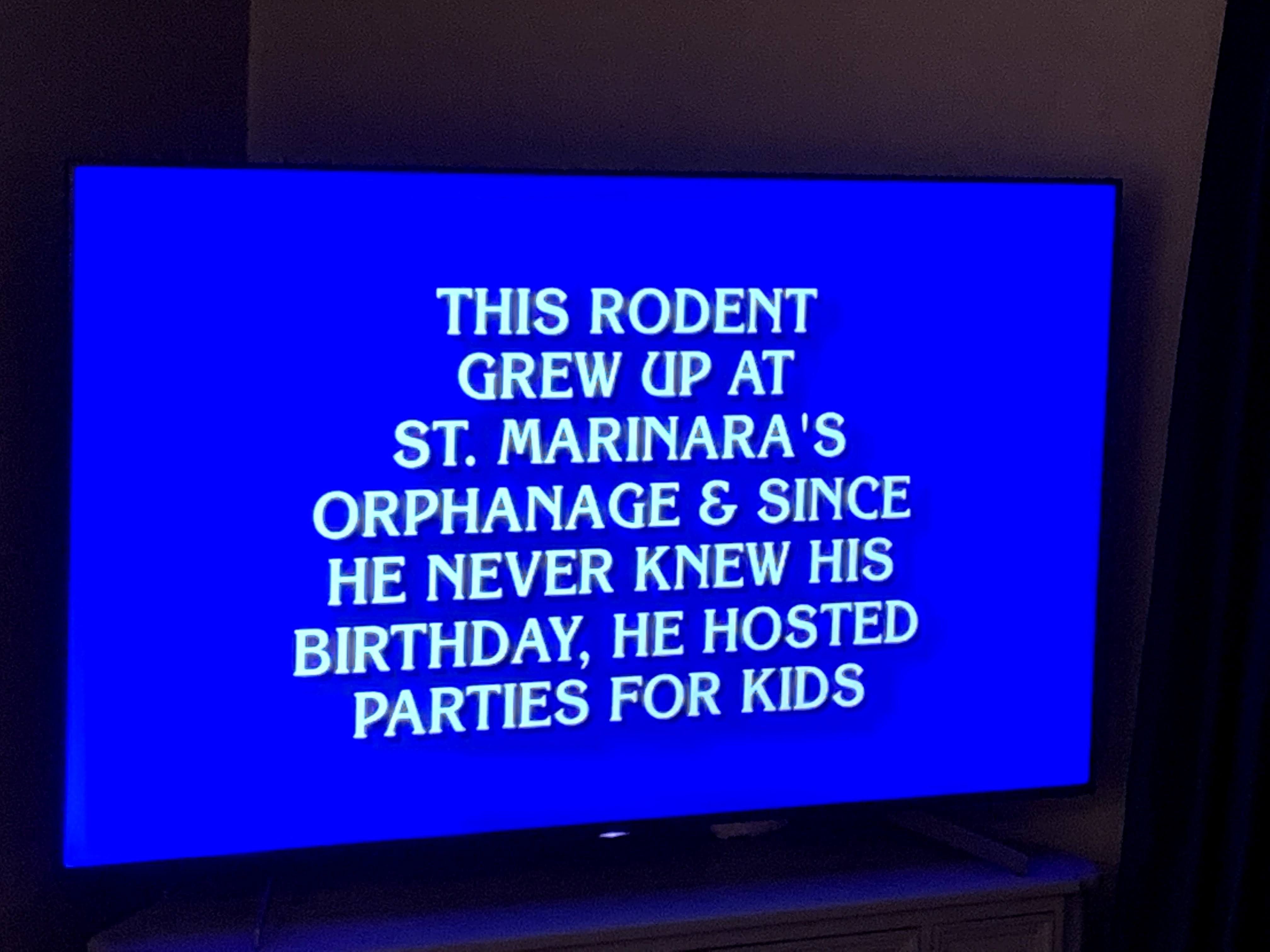 Chuck E Jeopardy
