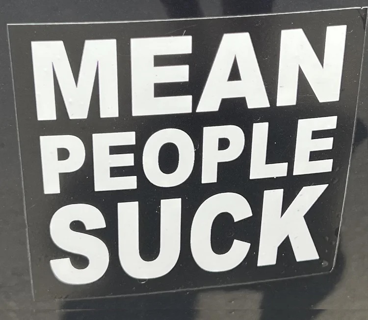 Mean People Suck