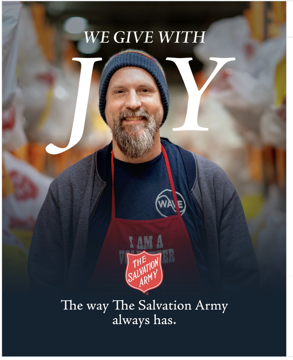 Give with Joy social